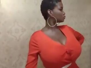 Africain seductress avec massif seins, gratuit sexe film 37