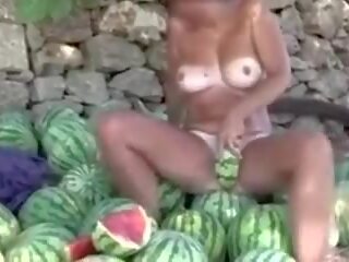 Time to Collect Watermelons, Free Outdoors MILF dirty film mov